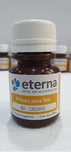 Pintura para tela 82 - cedro x 37 ml.