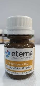 Pintura para tela 86 - sombra natural x 37 ml.