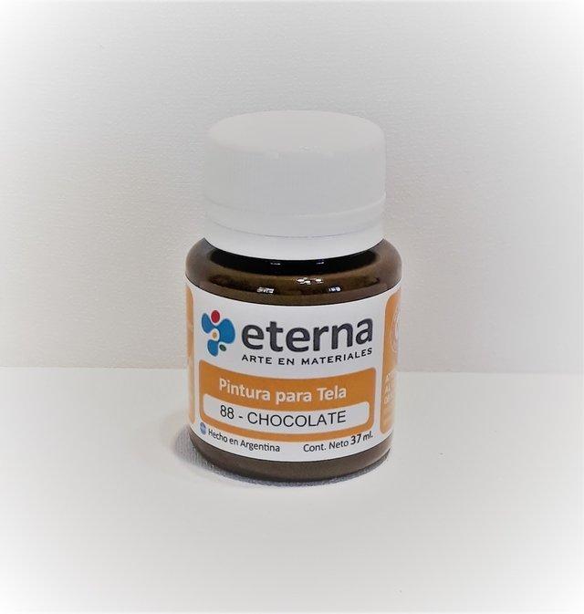 Pintura para tela chocolate n.88 x 37ml.