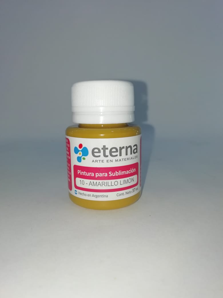 Pintura de sublimacion 10- amarillo limon