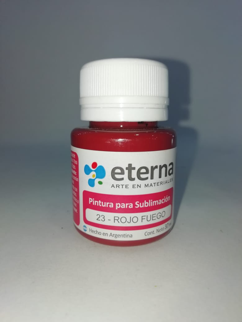 Pintura de sublimacion 23- rojo fuego 