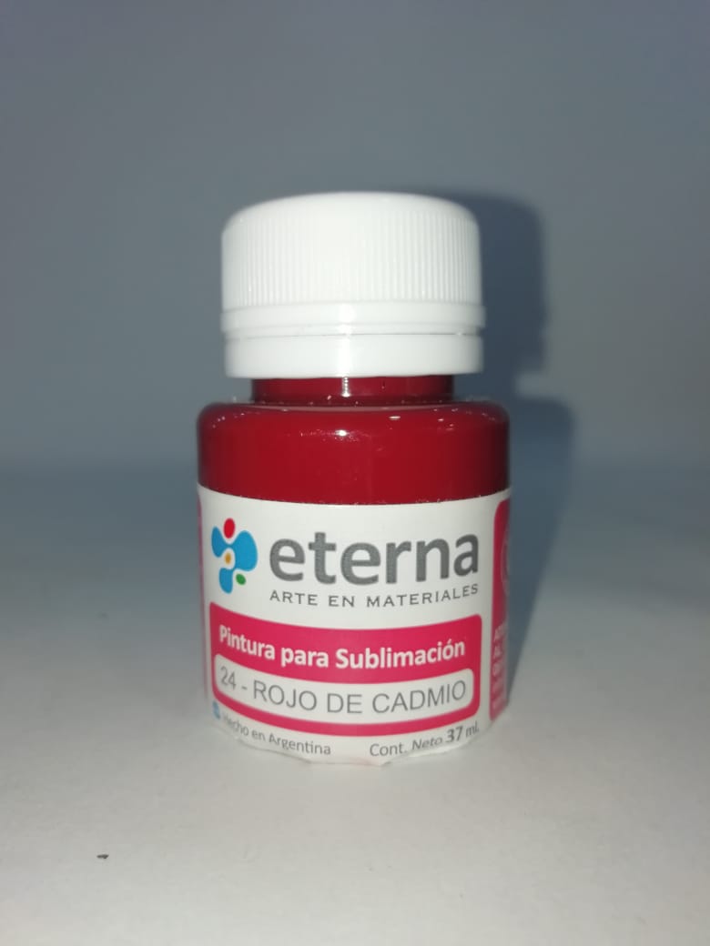 Pintura de sublimacion 24- rojo de cadmio