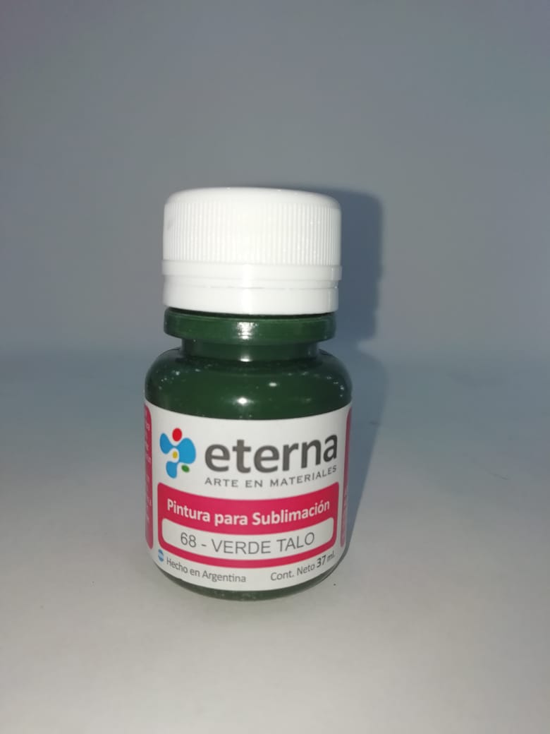 Pintura de sublimacion 68- verde talo