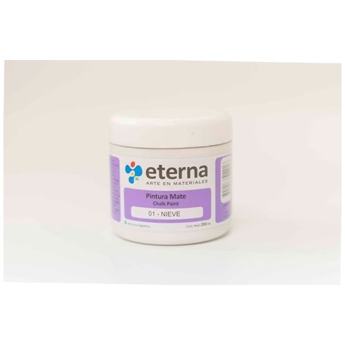 Pintura a la tiza eterna 01-nieve 200ml