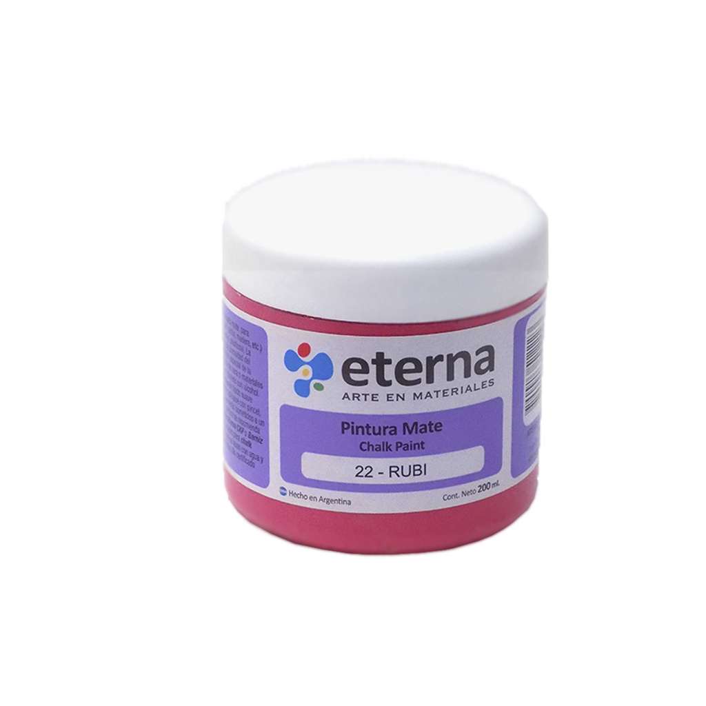 Pintura a la tiza eterna 22-rubi 200ml