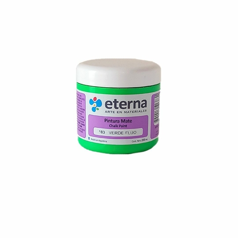 Pintura a la tiza eterna 183-verde fluo 200ml