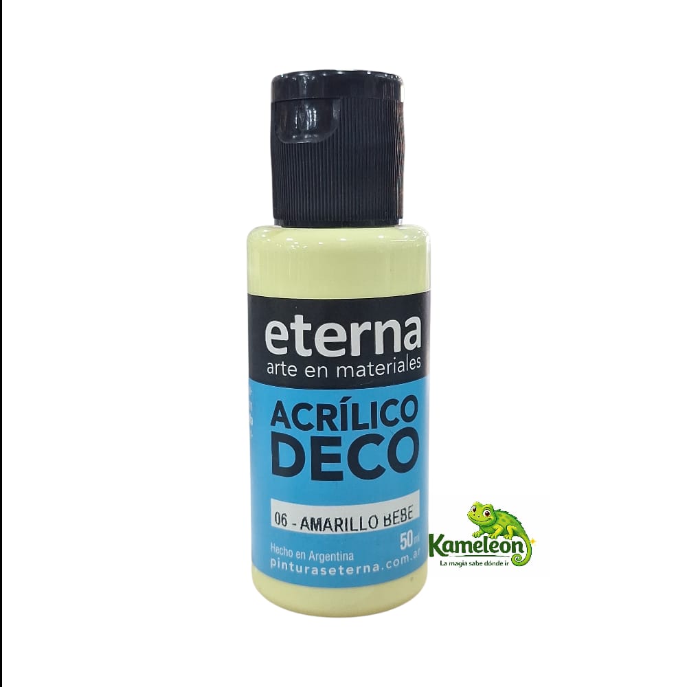 Acrilico eterna 50ml 06-amarillo bebe 