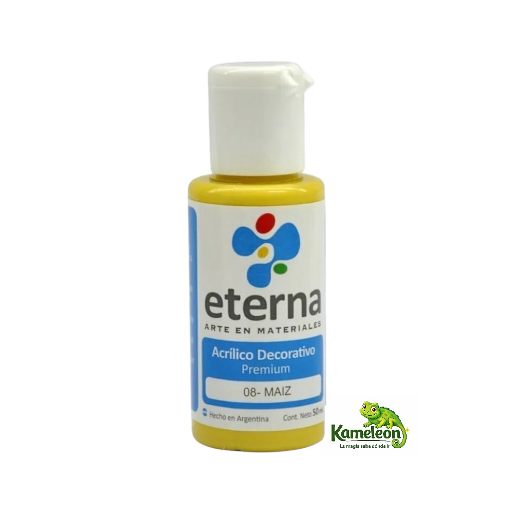 Acrilico eterna 50ml 08-amarillo maiz