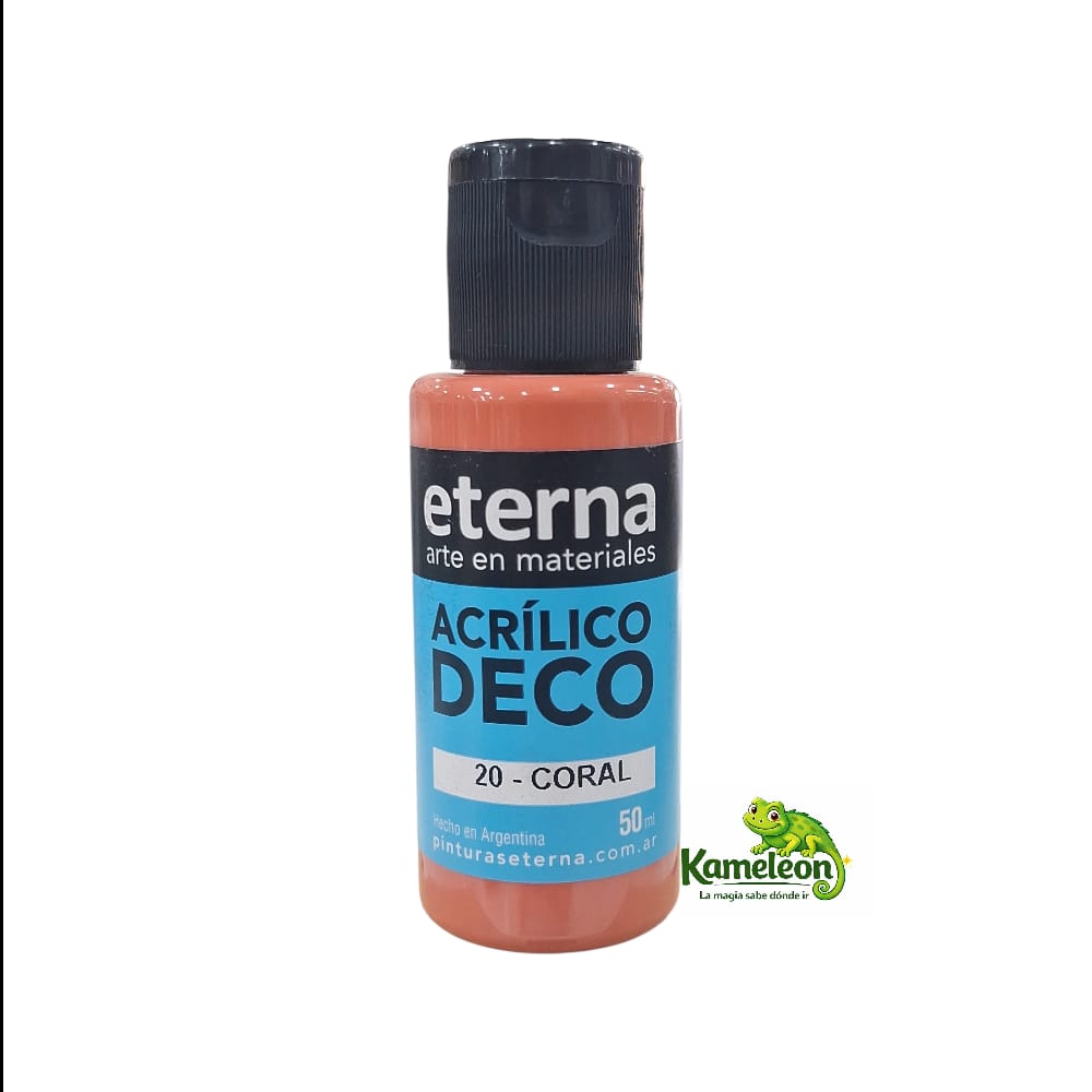 Acrilico eterna 50ml 20-coral