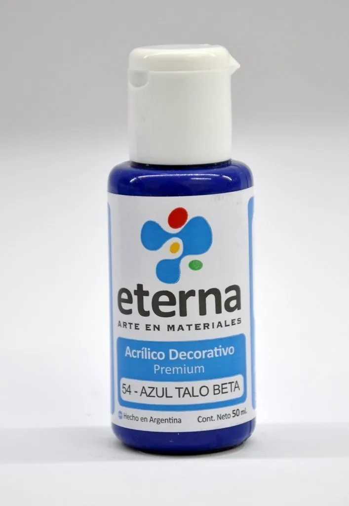 Acrilico eterna 50ml 54-azul talo beta 