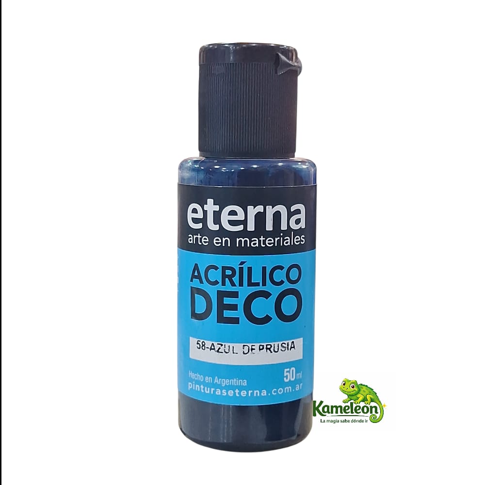 Acrilico eterna 50ml 58-azul de prusia 