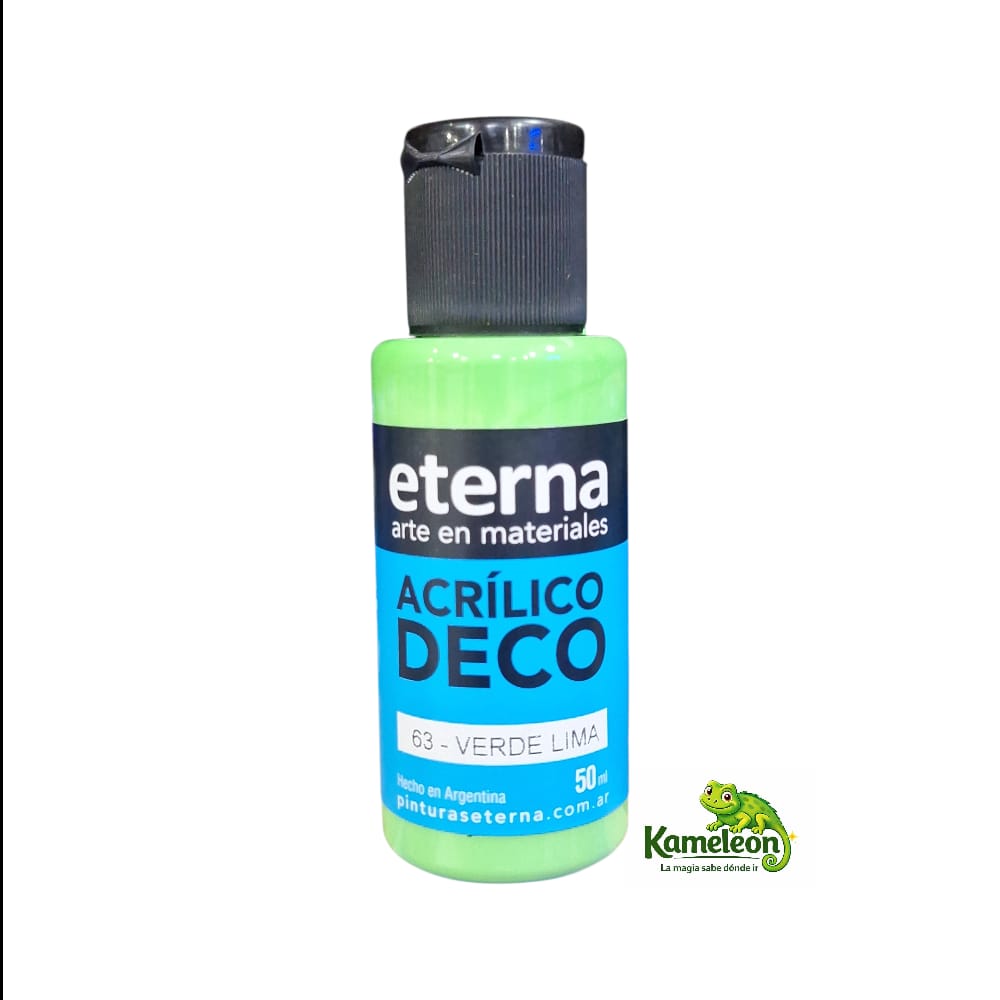 Acrilico eterna 50ml 63- verde lima 