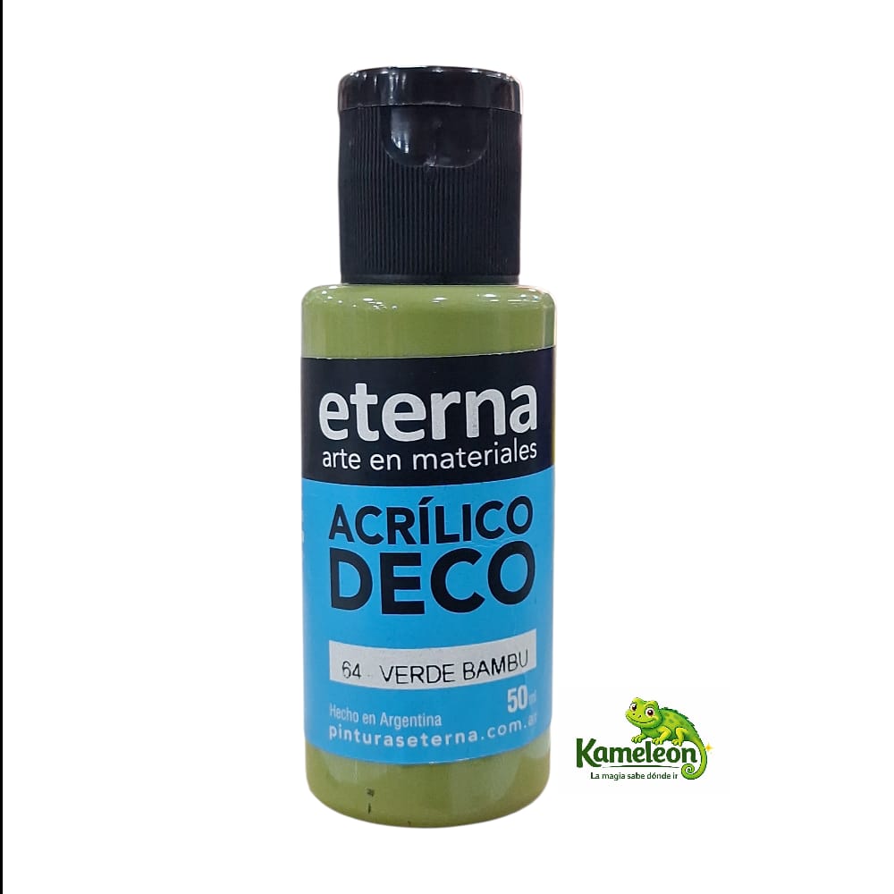 Acrilico eterna 50ml 64-verde bambu