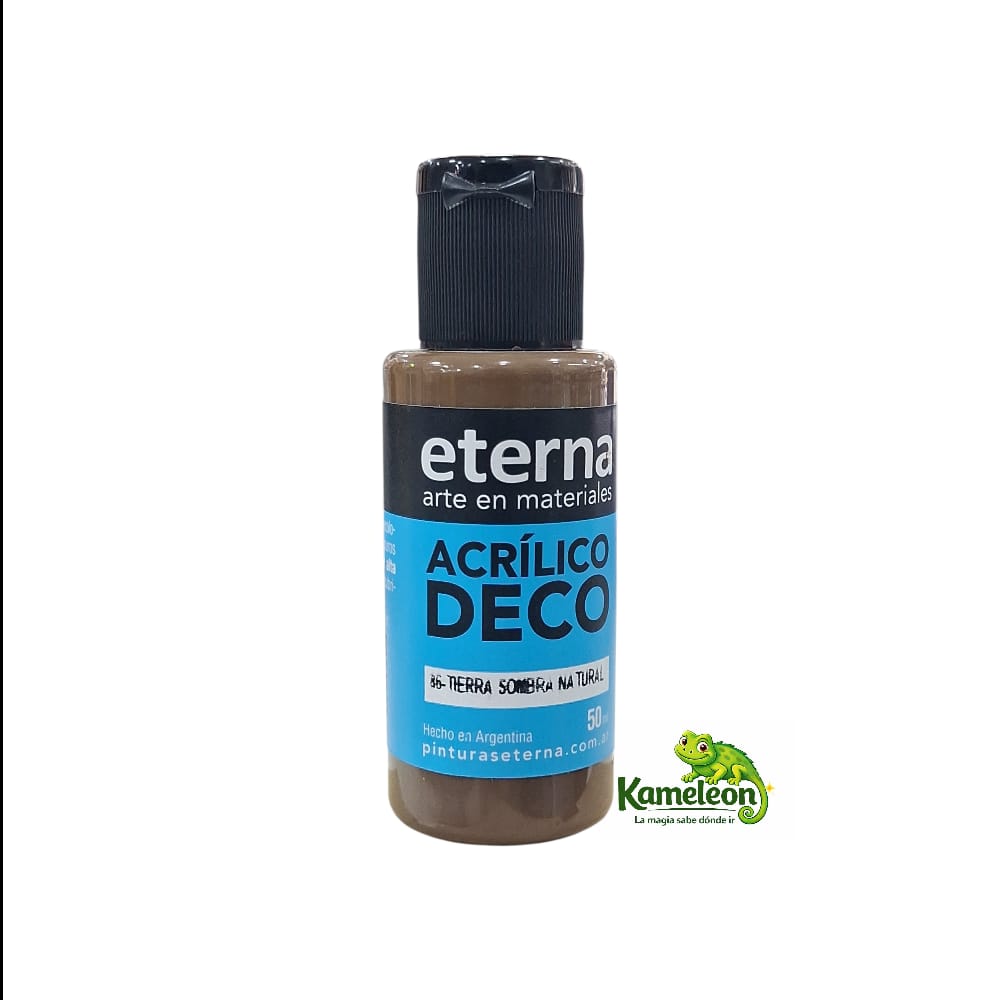 Acrilico eterna 50ml 86-tierra sombra natural