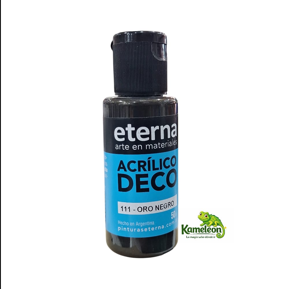 Acrilico eterna 50ml 111-oro negro 
