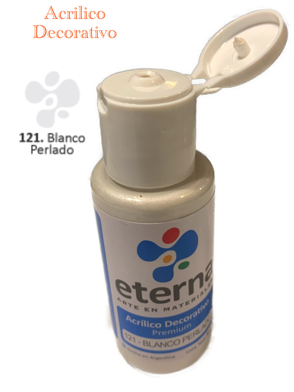 Acrilico eterna 50ml 121-blanco perlado