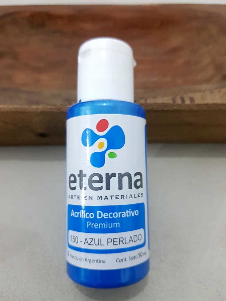 Acrilico eterna 50ml 150-azul perlado