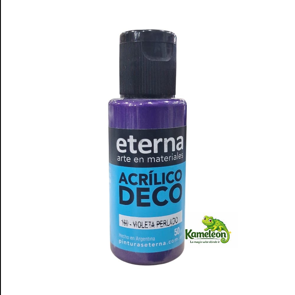Acrilico eterna 50ml 160-violeta perlado