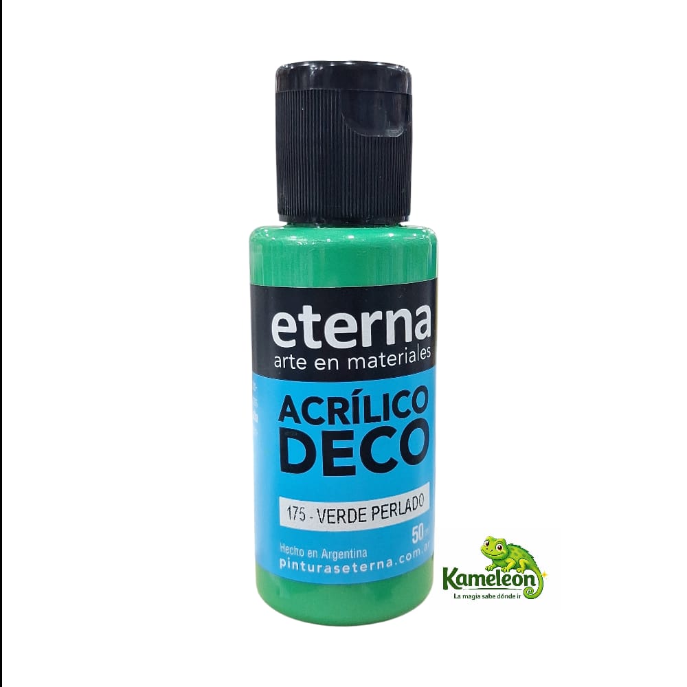 Acrilico eterna 50ml 175-verde perlado 