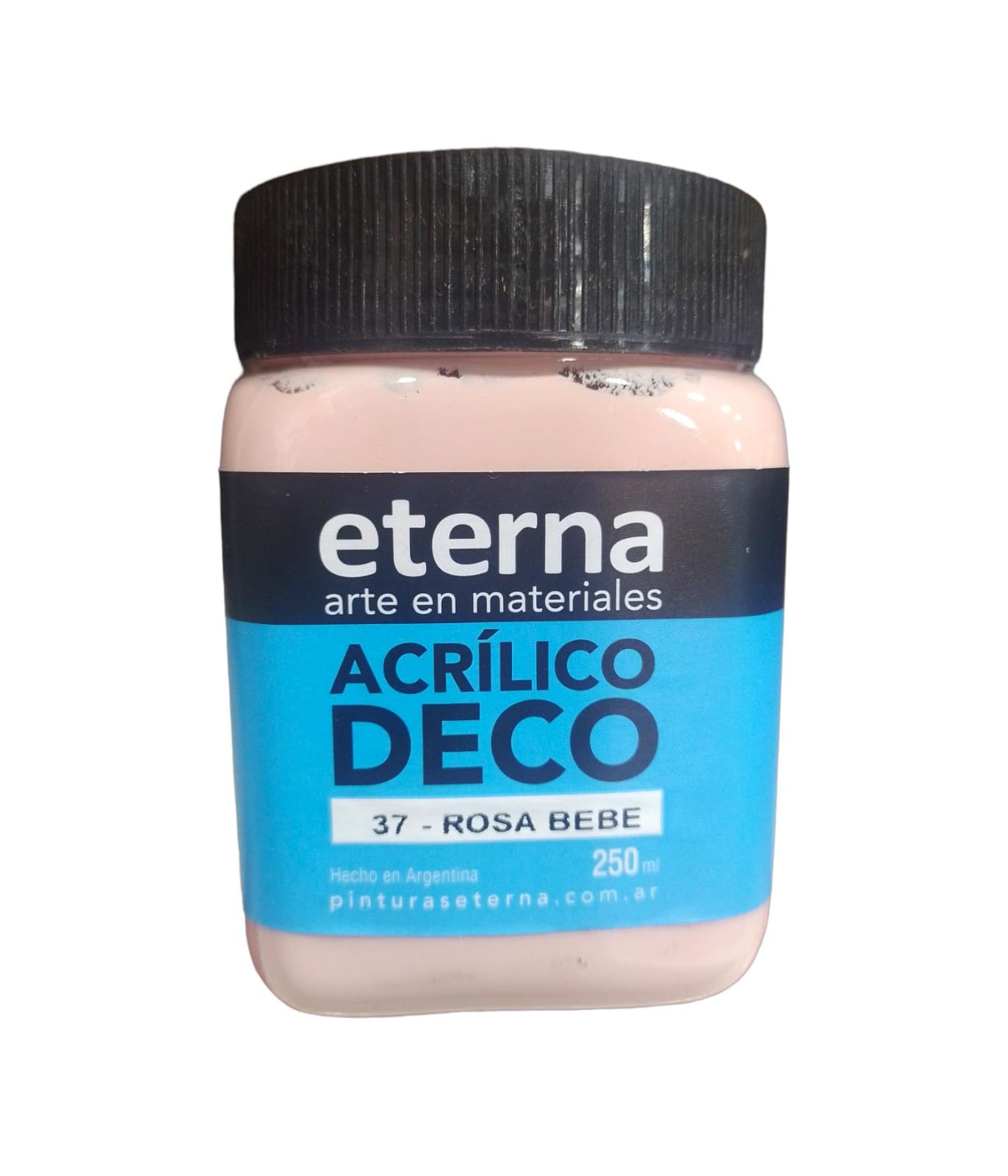 Acrilico eterna 250ml rosa bebe 37 