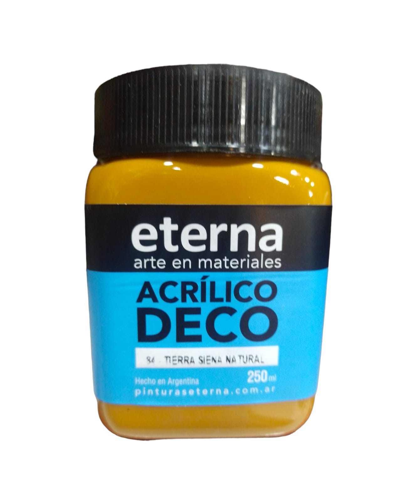 Acrilico eterna 250ml tierra siena natural 84
