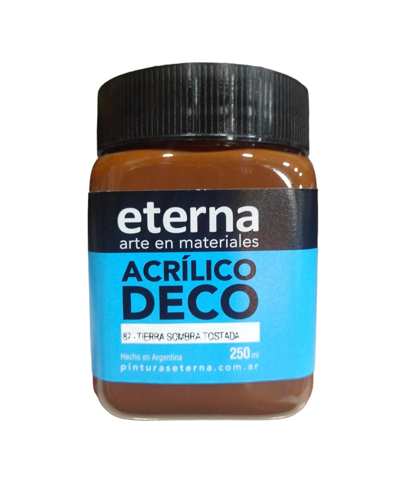 Acrilico eterna 250ml tierra sombra tostada 87 