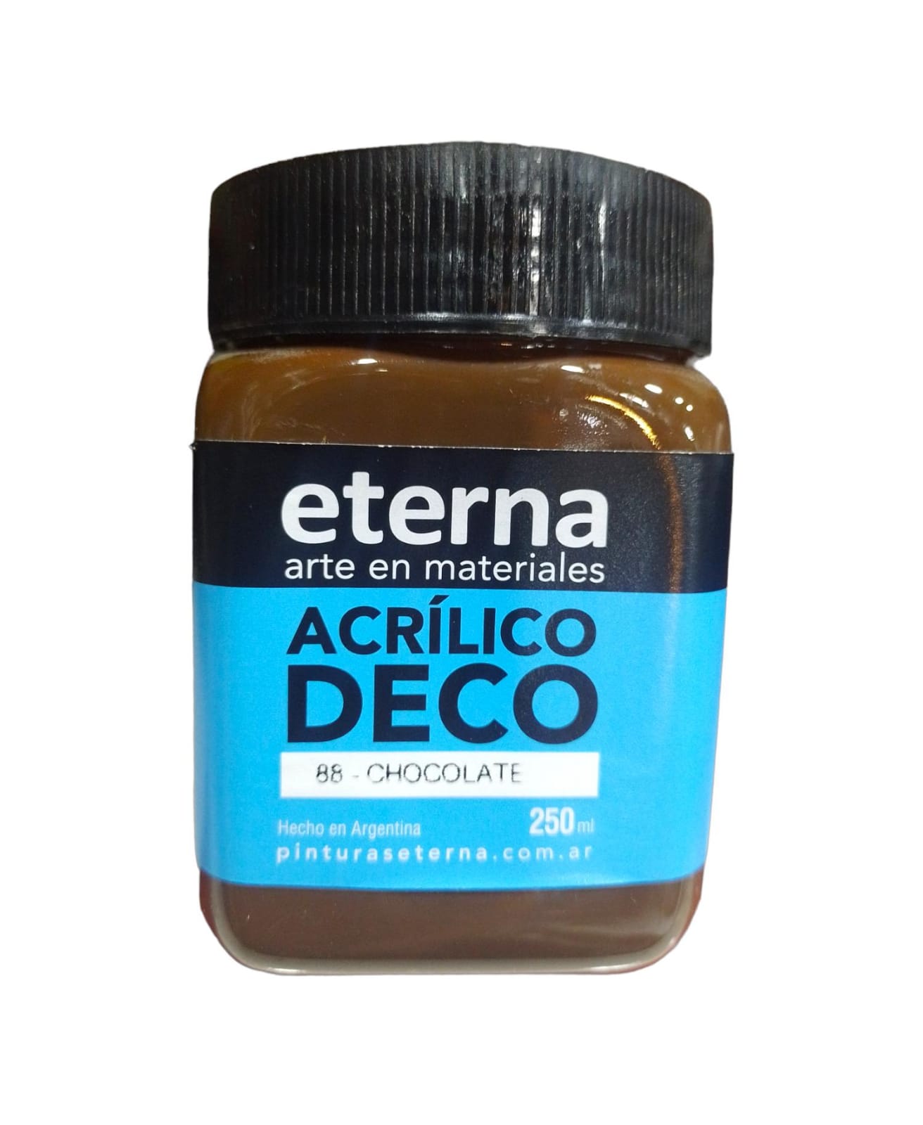 Acrilico eterna 250ml chocolate 88