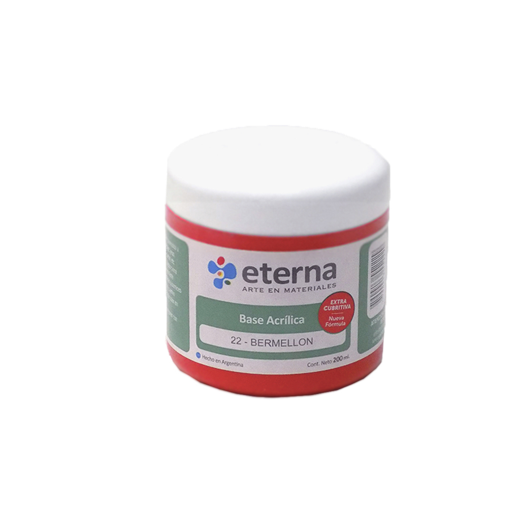 Base acrilica eterna 22-bermellon
