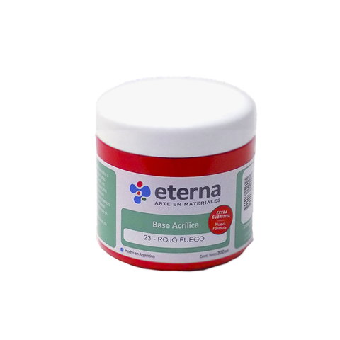 Base acrilica eterna 23-rojo fuego
