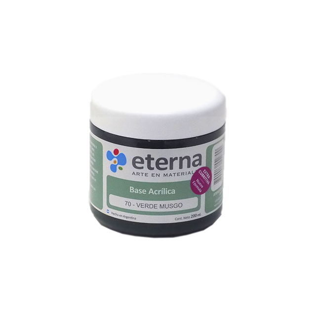 Base acrilica eterna 70-verde musgo