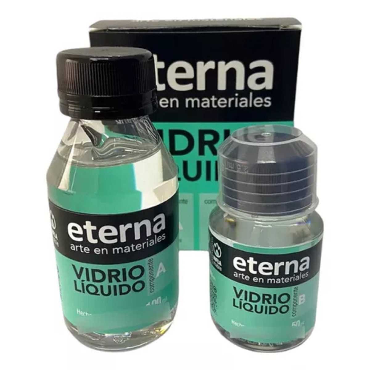 Resina eterna epoxi  dos componentes eterna 150ml