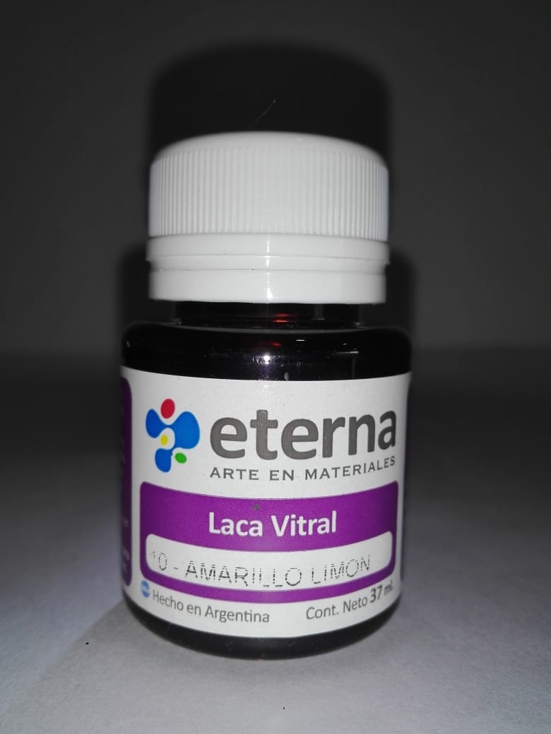 Laca vitral eterna 10- amarillo limon
