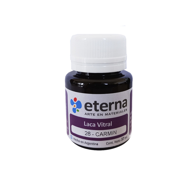 Laca vitral eterna 28- carmin 