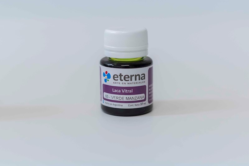 Laca vitral eterna 65- verde manzana 