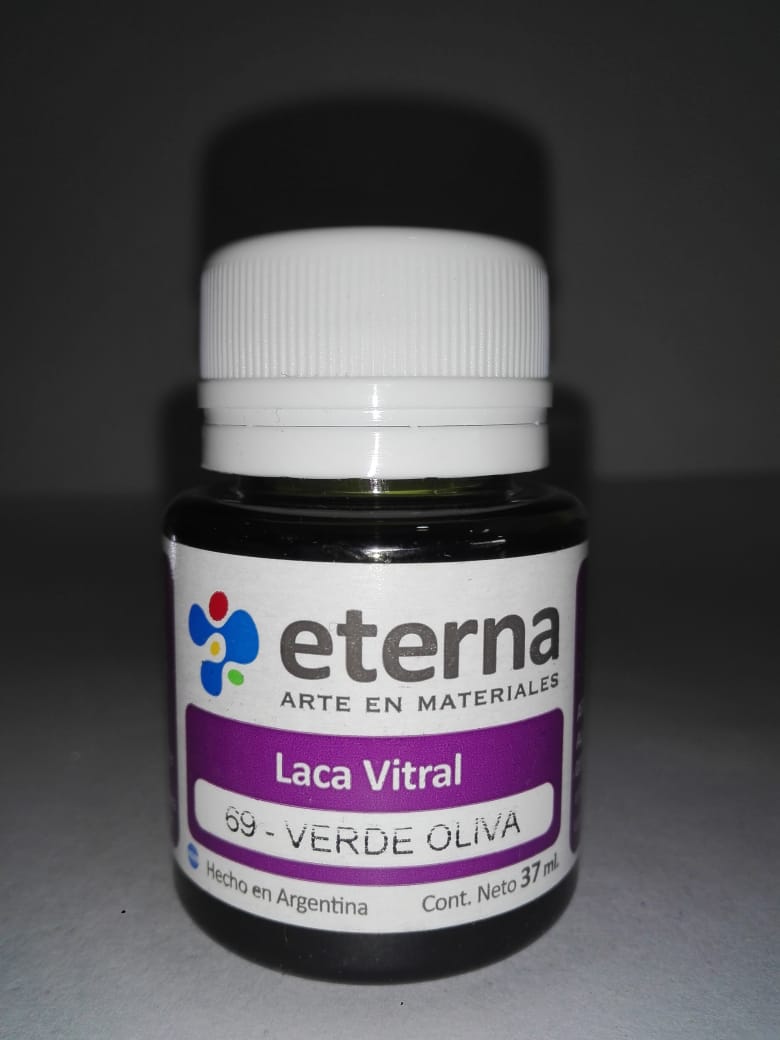 Laca vitral eterna 69 verde oliva 
