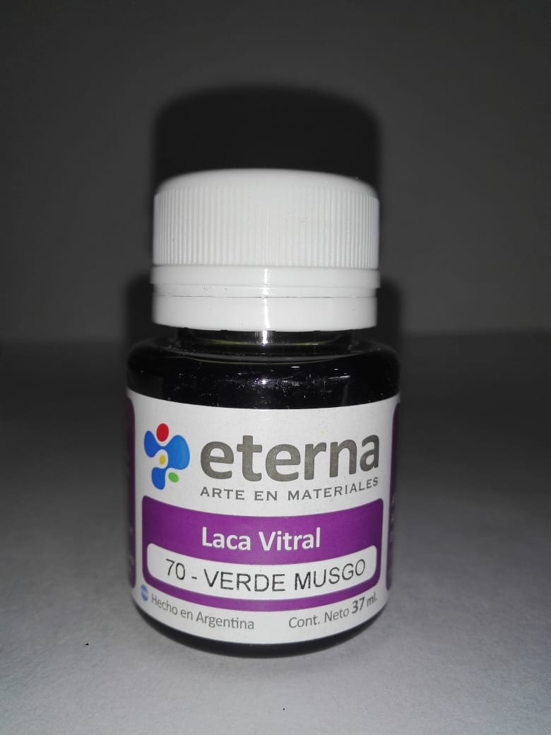 Laca vitral eterna 70- verde musgo