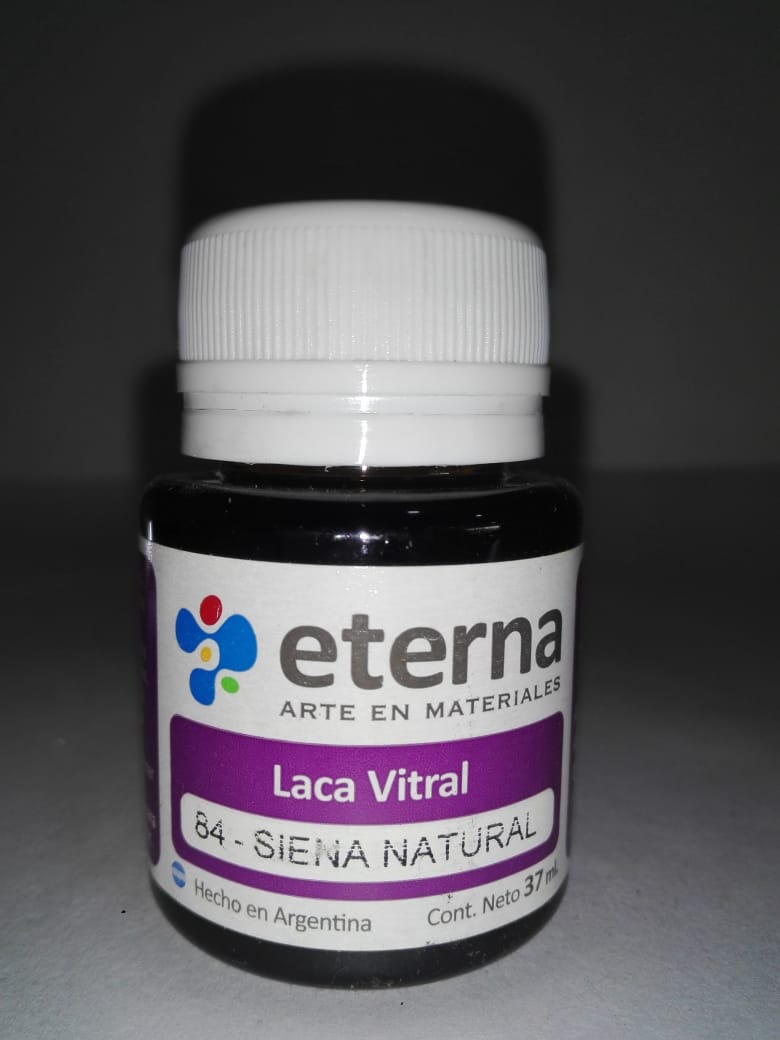 Laca vitral eterna 84- siena natural