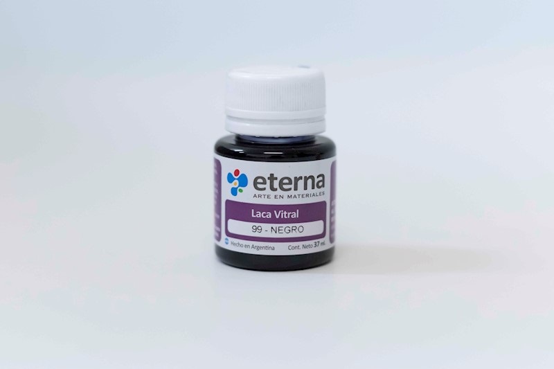 Laca vitral eterna 99- negro 