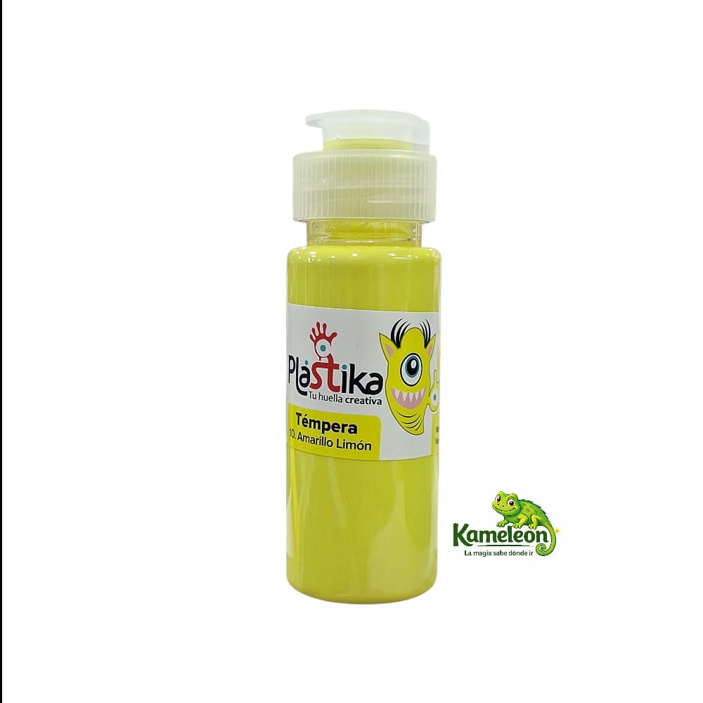 Tempera plastika 60ml 10. amarillo limon
