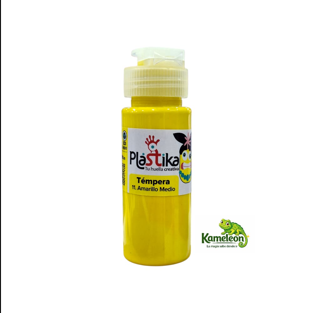 Tempera plastika 60ml 11. amarillo medio