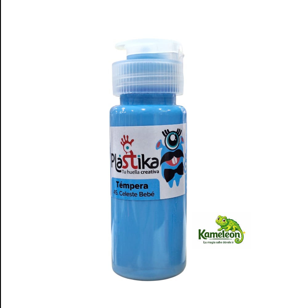 Tempera plastika 60ml 45. celeste bebe
