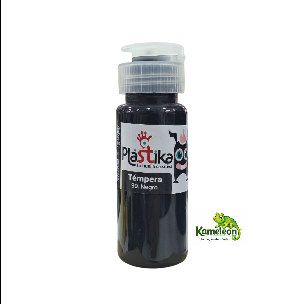 Tempera plastika 60ml 99. negro