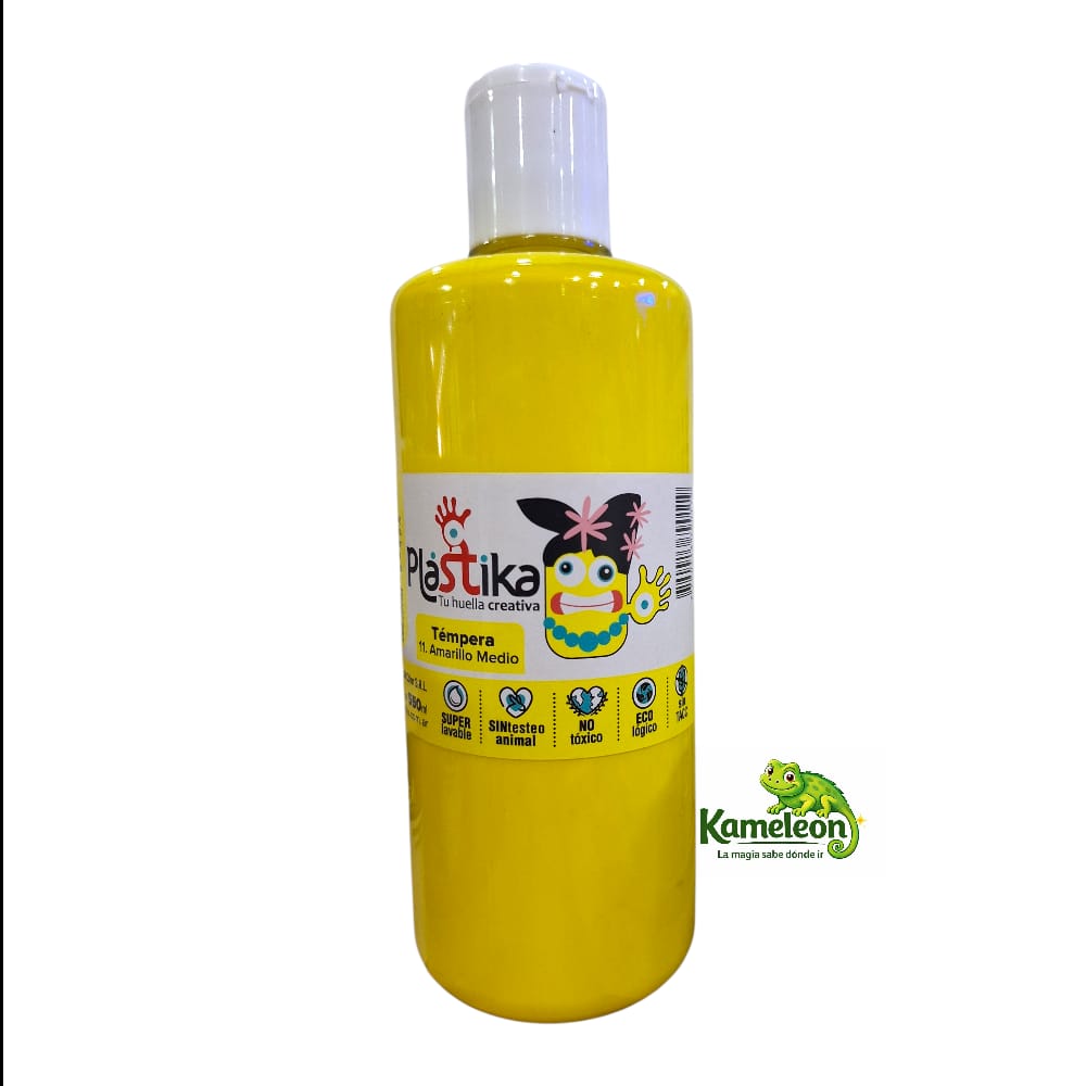 Tempera plastika 550ml 11. amarillo medio