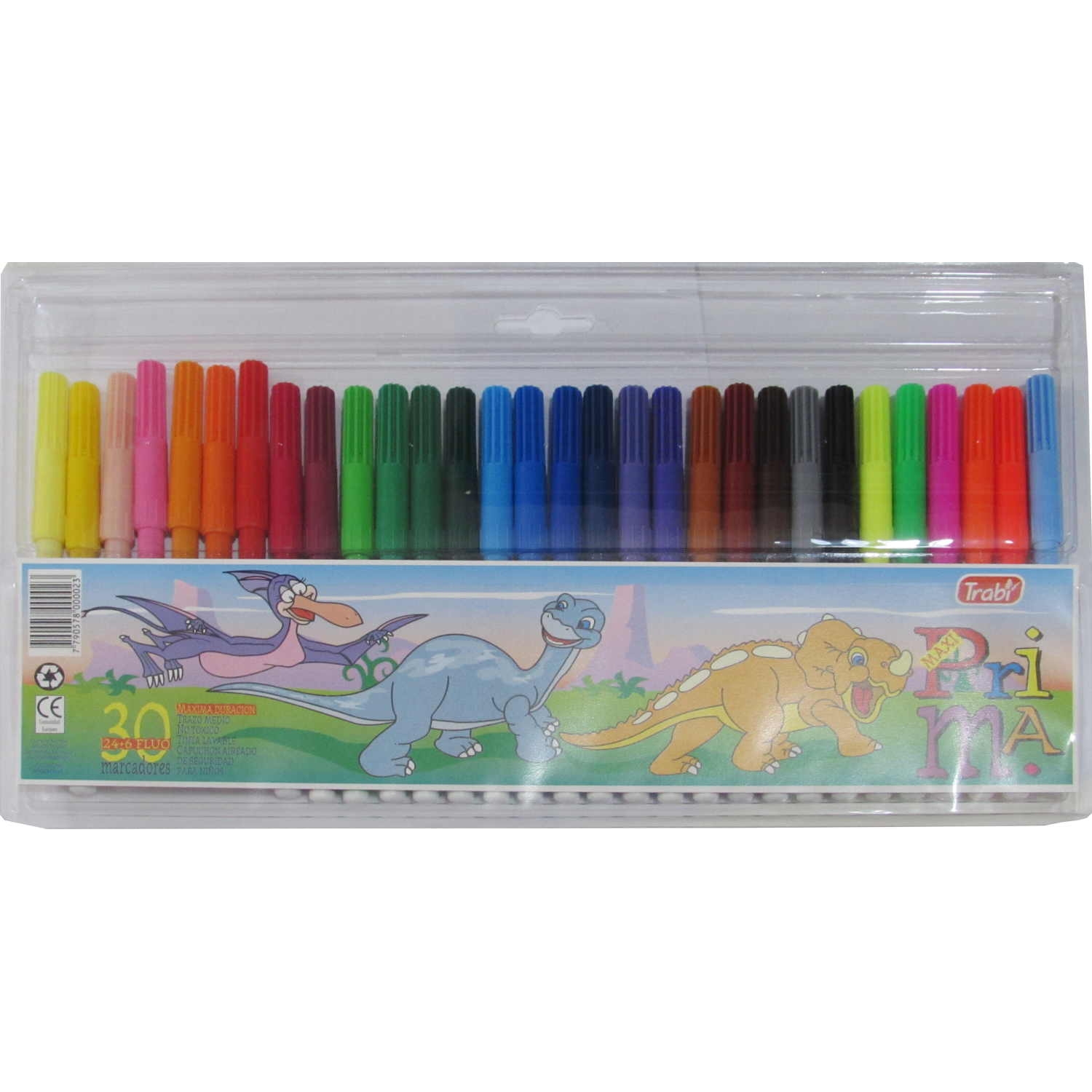 Marcadores trabi  x30 colores