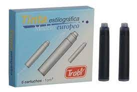 Cartuchos trabi para pluma x6