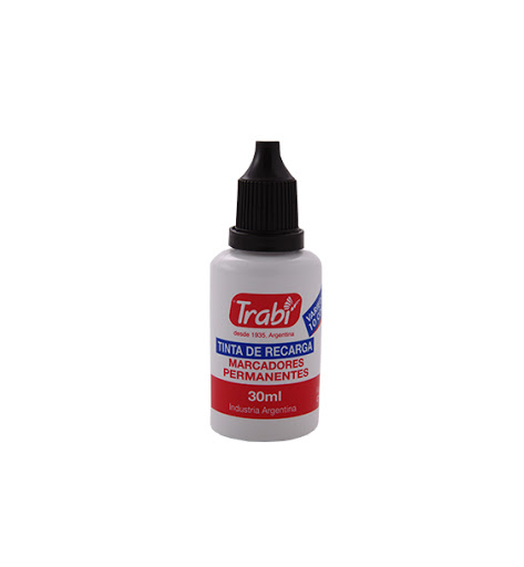 Tinta trabi permanente negro 30ml