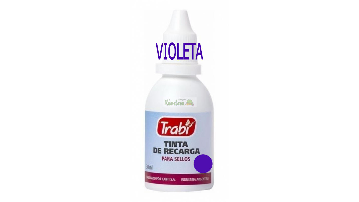 Tinta trabi sellos violeta 30 ml 