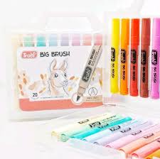 Marcadores trabi valija marc big brush x 20