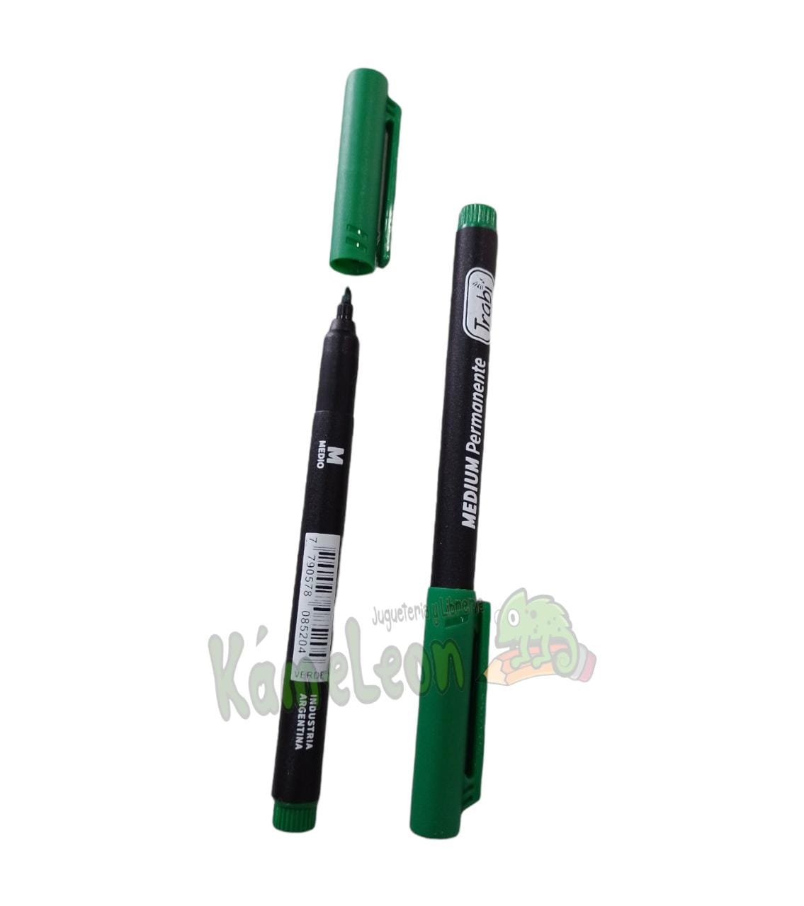 Marcador trabi permanente trabi fino verde