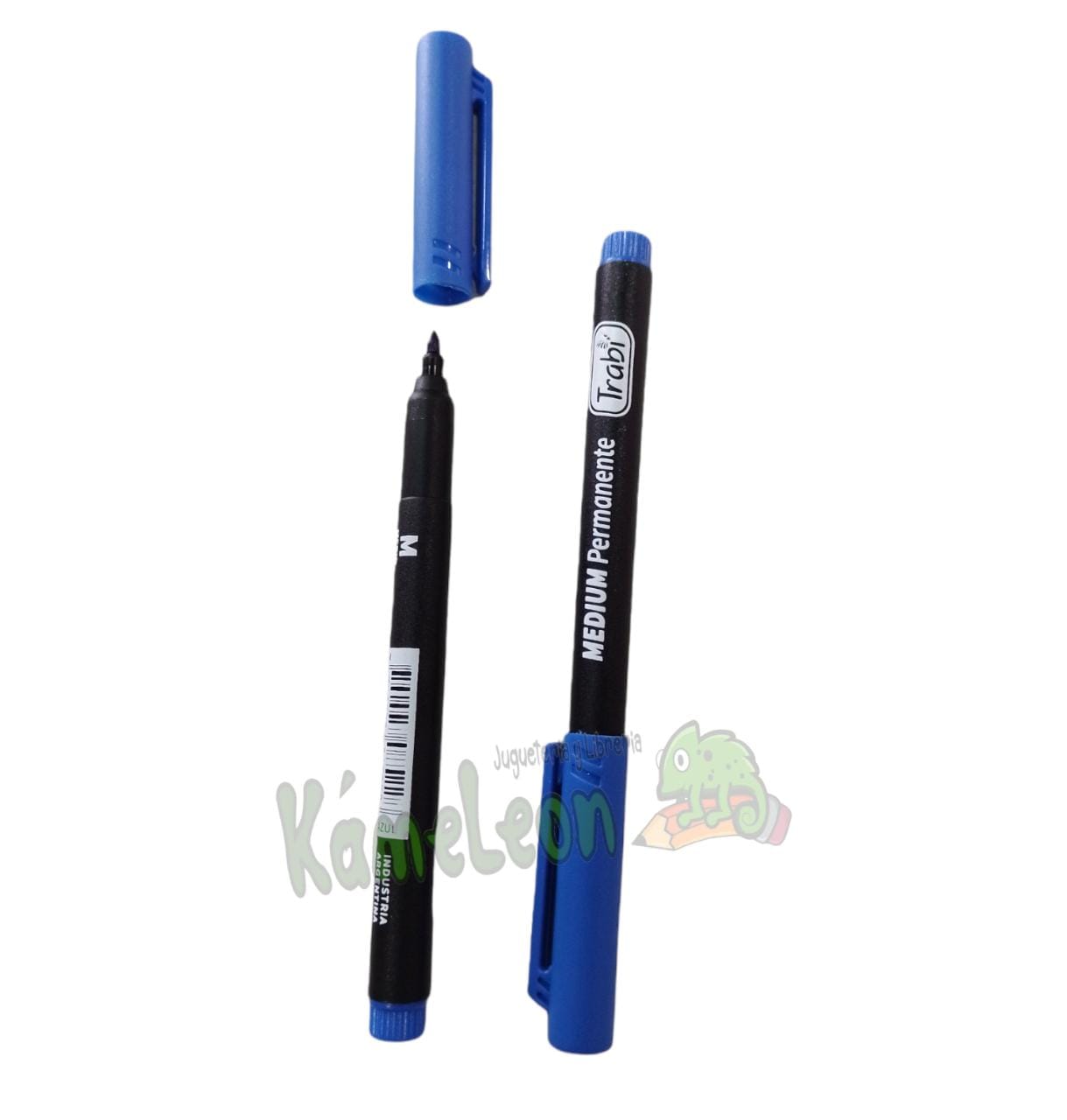 Marcador trabi "medium azul"  permanente 